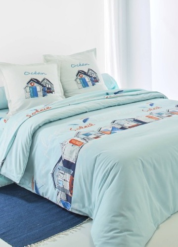 Bavlněné povlečení Cabine s potiskem