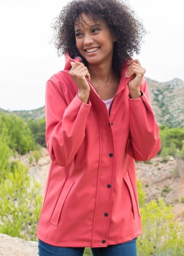 Nepremokavá bunda s kapucňou