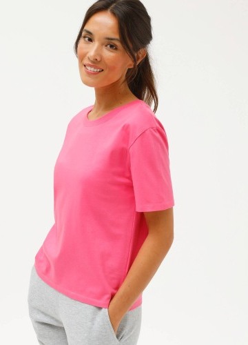 Volné tričko s krátkými rukávy