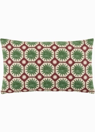 Obdélníkový polštář Zellige s potiskem