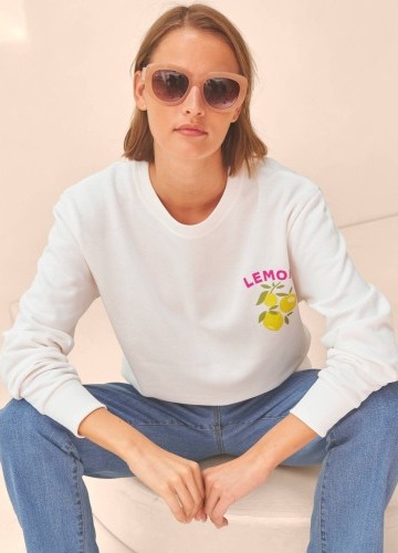 Moltonová mikina s potlačou