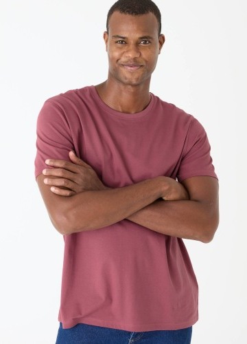 Tričko s kulatým výstřihem a krátkými rukávy