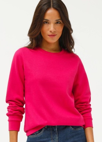 Mikina z česaného moltonu