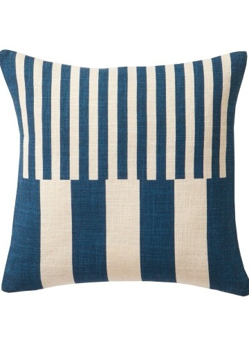 Polštář s pruhovaným potiskem