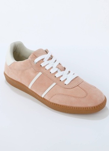 Tenisky z koženej usne