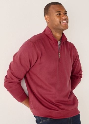 Mikina se stojáčkem na zip