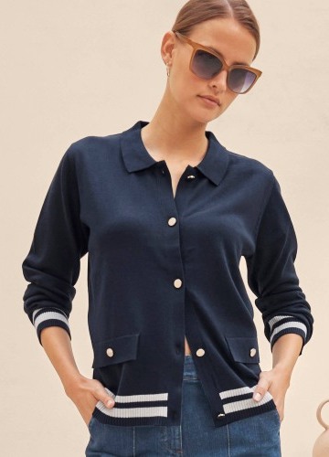 Sveter s polo golierom