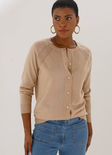 Sveter na zapínanie