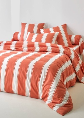 Bavlnená posteľná bielizeň Transat s potlačou