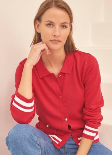 Sveter s polo golierom