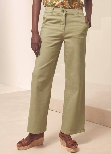 Široké nohavice po členky