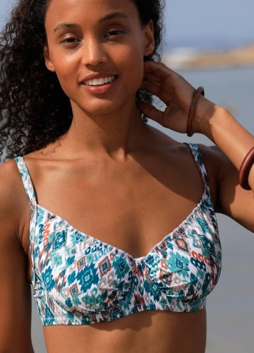 Plavková vyztužená podprsenka s kosticemi Tanza