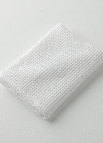 Kúpeľňový textil so vzorom včelích plástov 320g/m2