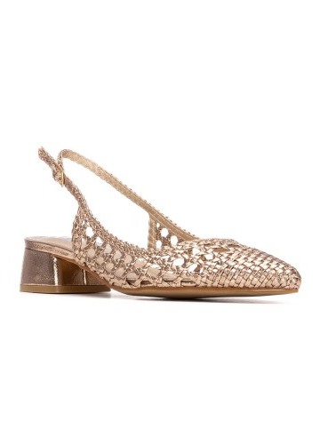 Lodičky slingback Xti® so splietaním