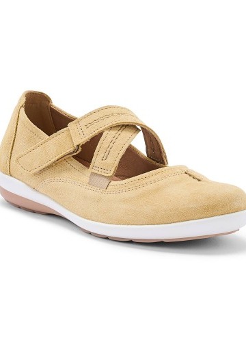 Kožené polobotky s překříženými pásky Pédiconfort®