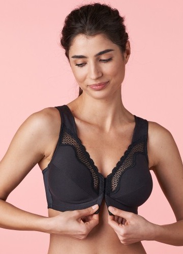 Podprsenka Posture Control se zapínáním vpředu, bez kostic