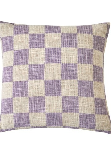 Vankúš s potlačou šachovnice