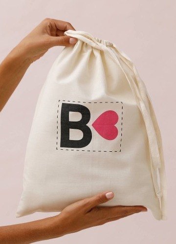 Bavlněný dárkový sáček ve 3 velikostech na výběr