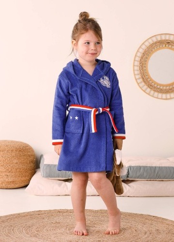 Detský župan z buklé froté zn. Colombine® s motívom futbalistu