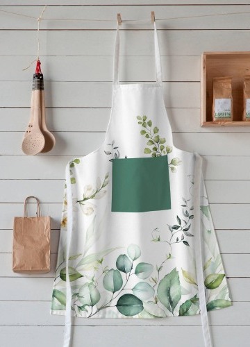 Zástera s trakmi a motívom listov