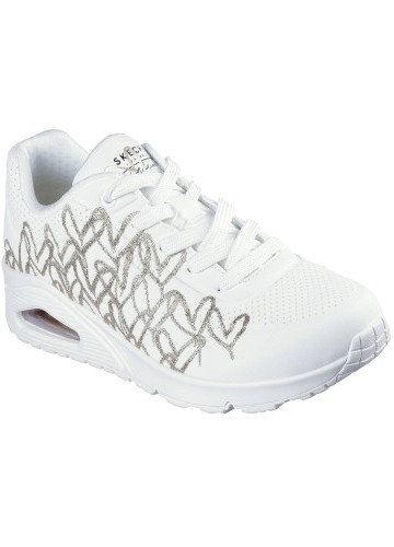 Tenisky s výšivkou JGoldcrown : Uno - Golden Heart Skechers®