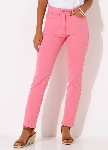 Zeštíhlující dlouhé kalhoty