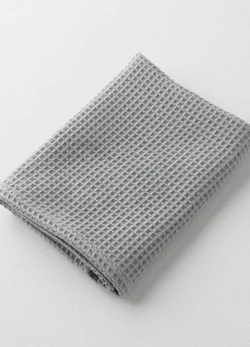 Koupelnový textil se vzorem včelích pláství 320g/m2