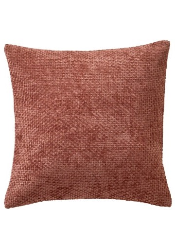 Sada 2 žinylkových jednobarevných povlaků na polštář