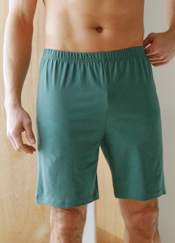 Pyžamové jednofarebné šortky