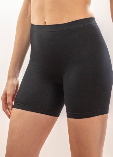Strečové bezešvé šortky
