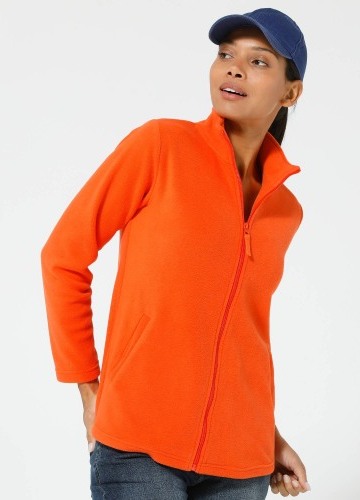 Fleecová mikina na zip
