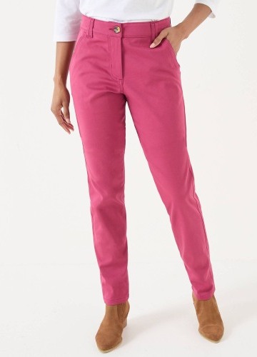 Strečové chino nohavice