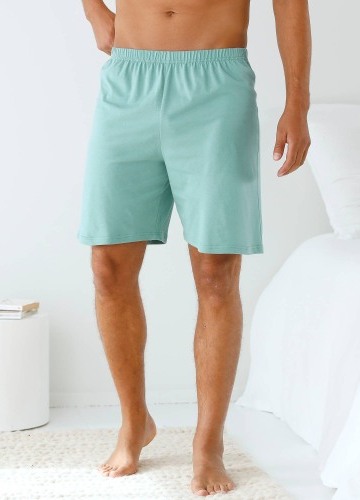 Pyžamové jednobarevné šortky