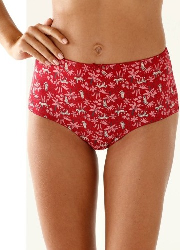 Sada 4 sladěných kalhotek maxi s potiskem pantera