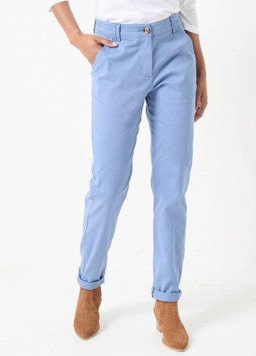 Strečové chino nohavice