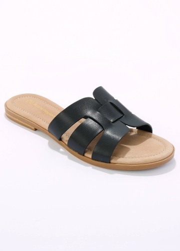 Ploché šľapky s prekríženými remienkami