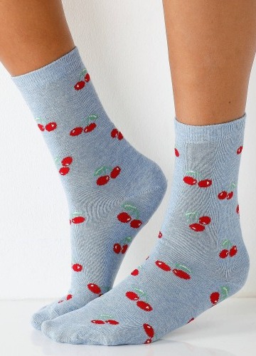 Sada 3 párů ponožek s potiskem