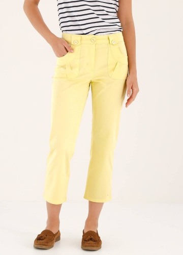 Rovné strečové 7/8 kalhoty