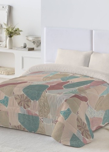 Prikrývka Catalan s potlačou, z mikrovlákna 200g/m2