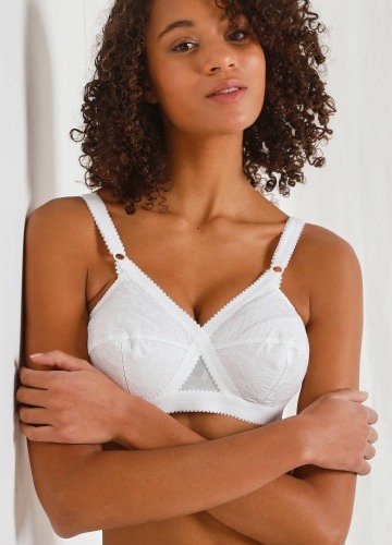 Polovyztužená podprsenka Coeur Croisé iconique zn. Playtex, bez kostic