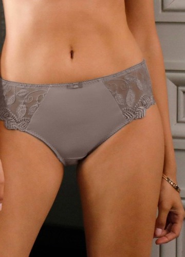 Sada 2 klasických kalhotek  Rima zn. Confidence Lingerie® z mikrovlákna a vyšívaného tylu