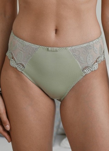 Súprava 2 klasických nohavičiek Rima zn. Confidence Lingerie® z mikrovlákna a vyšívaného tylu