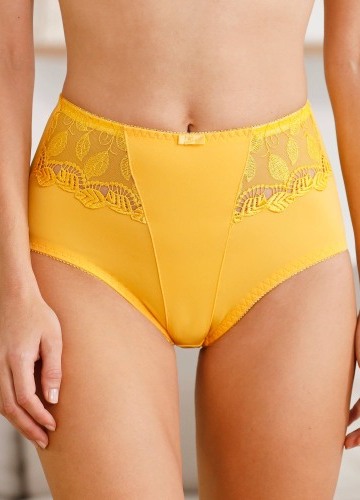 Súprava 2 zoštíhľovacích nohavičiek Rima zn. Confidence Lingerie® z mikrovlákna a vyšívaného tylu