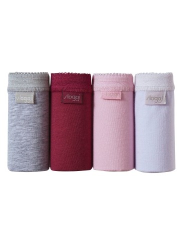 Midi nohavičiky Sloggi® Basic+, súprava 3+1 zdarma