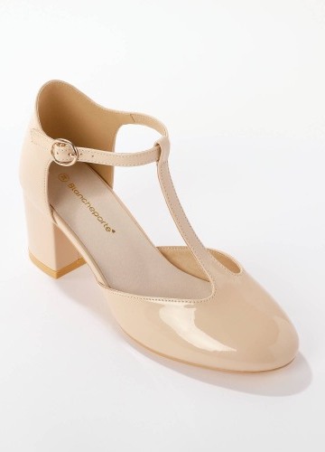 Lakované lodičky s remienkom