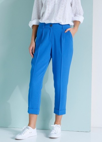 Úzké splývavé 7/8 kalhoty