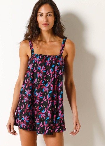 Plavkový tankiny top Lokia s odnímateľnými ramienkami