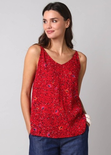 Top s potiskem skvrn