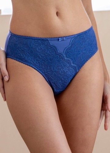 Sada 2 kalhotek midi z čipky a tylu Guspini zn. Confidence Lingerie®