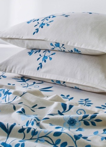 Povlečení Mélodie s potiskem, flanel 150g/cm2